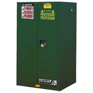 Justrite Sure-Grip EX 60-Gallon Capacity Pesticide Safety Cabinet