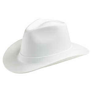 Vulcan Cowboy Style Hard Hat, White