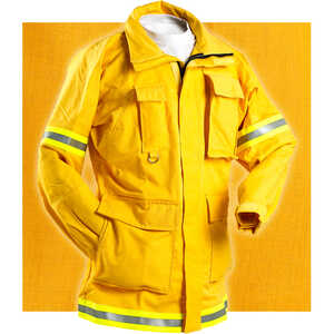 FireLine® 6 oz. Nomex® IIIA Smokechaser Deluxe Coat
<br /><h5>With Reflective Trim</h5>