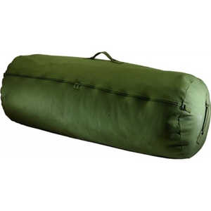 50˝ x 30˝, Green Texsport Zippered Canvas Duffle Bag