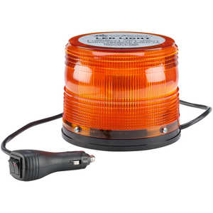 North American Signal 625 Series LED Beacon Light w/Magnetic Base, Amber