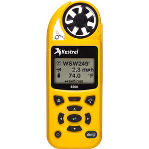 Kestrel 5500 Environmental Meter, Yellow