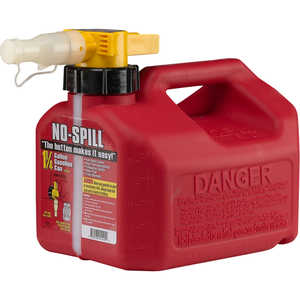 No-Spill CARB Compliant Gasoline Can, 1.25 Gallon