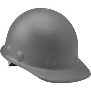 Fibre-Metal Roughneck P2 Cap Style Hard Hat, Gray