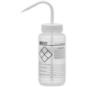Eisco Labs Blank Label Safety Wash Bottle, 500mL/16 oz. capacity