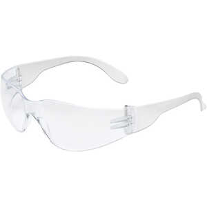Radians Mirage Safety Glasses, Clear Frame/Clear Lens