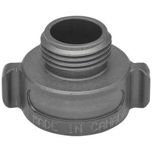 Aluminum Hose Adapter - 1” NH Female to 0.75” GHT Male