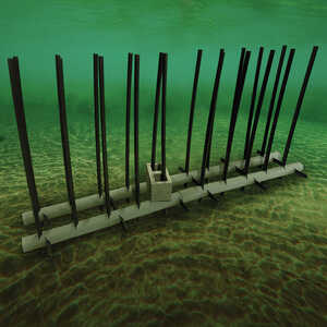 MossBack Fish Habitat Reed Rail