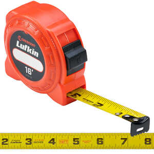 Lufkin L600 Series Power Tape Measure, 16'L x 3/4