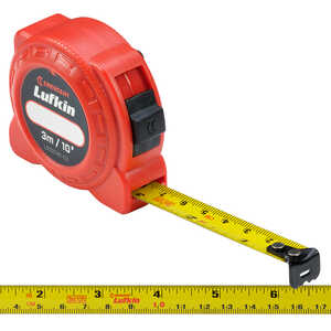 Lufkin L600 Series Power Tape Measure, 3m/10'L x 1/2