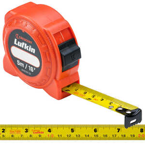 Lufkin L600 Series Power Tape Measure, 5m/16'L x 3/4