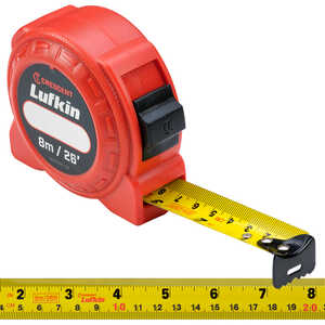 Lufkin L600 Series Power Tape Measure, 8m/25'L x 1