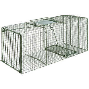 Duke Model 1114 Heavy Duty Single Door Cage Trap, 36” x 15” x 14”