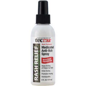 Tecnu Rash Relief Medicated Anti-Itch Spray, 6 oz. Pump Spray