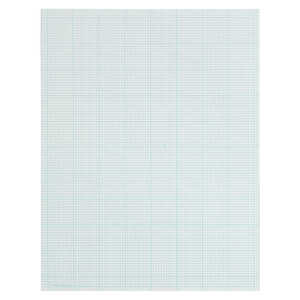 TOPS Cross-Section Graph Pad, 10 x 10 Ruling, 50 Sheets