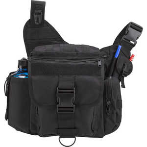 Rothco Advanced Tactical Shoulder Bag, X-Large, Black