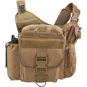 Rothco Advanced Tactical Shoulder Bag, X-Large, Coyote Brown