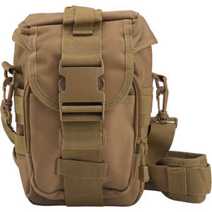 Rothco Flexipack MOLLE Tactical Shoulder Bag, Coyote Brown