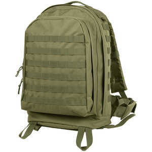 Rothco MOLLE II 3-Day Assault Pack, Olive Drab