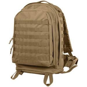 Rothco MOLLE II 3-Day Assault Pack, Coyote Brown