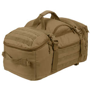 Rothco 3-in-1 Mission Duffle Bag, Coyote Brown