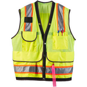 Jim-Gem® 8-Pocket Class 2 Mesh Vests
<br /><h5>ANSI/ISEA 107-2004 Class 2 Compliant</h5>