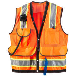 Jim-Gem® 8-Pocket Class 2 Mesh Vests<br /><h5>ANSI/ISEA 107-2004 Class 2 Compliant</h5>