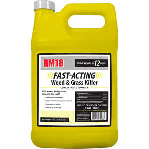 RM18 Fast-Acting Weed & Grass Killer Herbicide, 1 Gallon