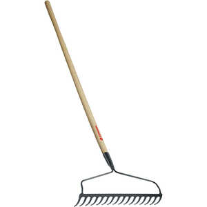 Corona Bow Rake, 16-Tine, 60˝ Hardwood Handle