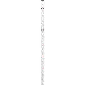 Sokkia Builder Series Aluminum Telescoping Level Rod, 16´ in feet/inches/8ths