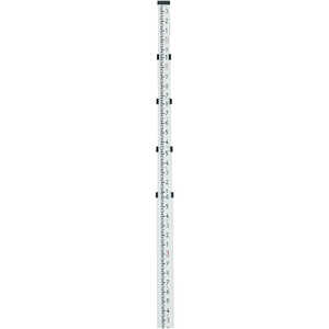 Sokkia Builder Series Aluminum Telescoping Level Rod, 13´ in feet/10ths/100ths