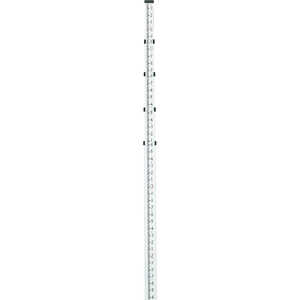 Sokkia Builder Series Aluminum Telescoping Level Rod, 16´ in feet/10ths/100ths