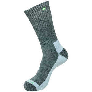 Insect Shield Lightweight Hiker Socks, Charcoal, Sock Size 13-15