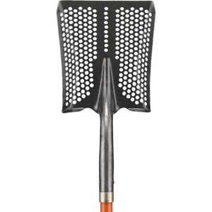 Forestry Suppliers Mud Shovel, Square Point, 8-3/4˝ x 11-1/4˝ Blade