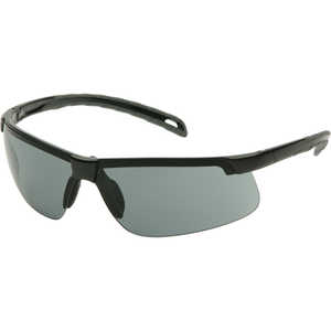 Pyramex Ever-Lite Safety Glasses, Black Frame/Gray Anti-Fog Lens
