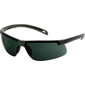 Pyramex Ever-Lite Safety Glasses, Black Frame/Dark Gray Anti-Fog Lens