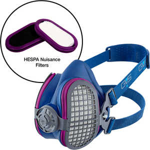 GVS Elipse® Half-Mask Respirator with HESPA® + P100 Nuisance Odor Filters