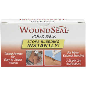 WoundSeal Blood Clotting Powder, Box of 2