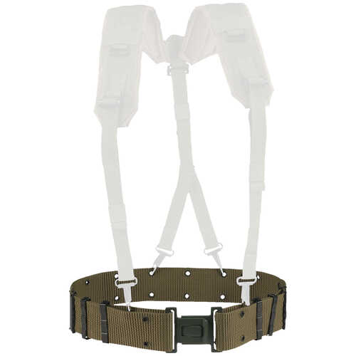 Nylon Pistol Belt, 2-1/4”W, Up to 46” Waist