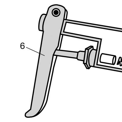 Trigger for Idico Tree Marking Guns