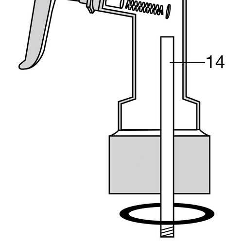 Intake Tube for Idico Duz-All Tree Marking Gun