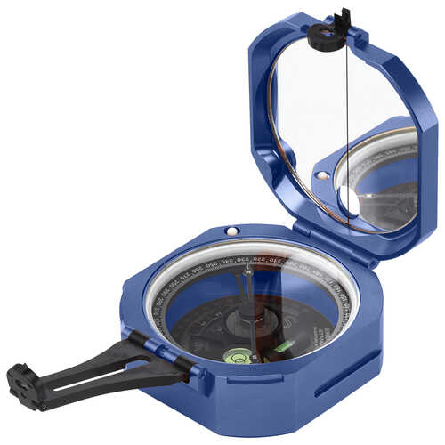 Brunton Induction-Damped Standard Transit, Blue, Azimuth