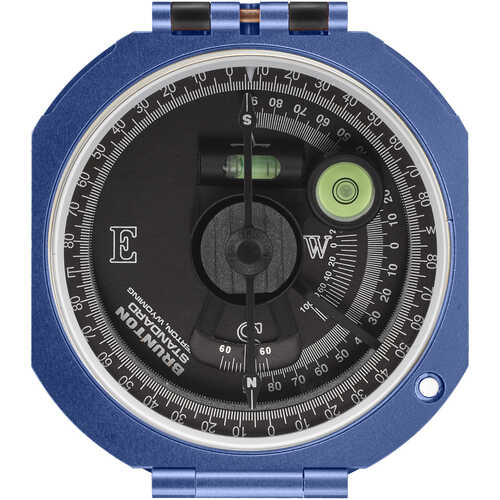 Brunton Induction-Damped Standard Transit, Blue, Quadrant