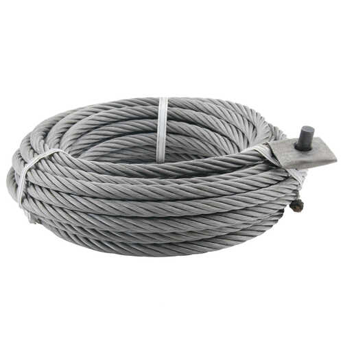 Wyeth-Scott Power Puller 30’ of 5/16” Cable with Rivet Attachment