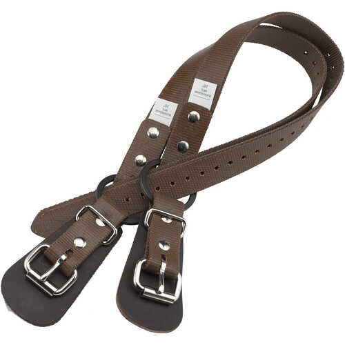 Buckingham Tree/Pole Climbers 28” Nylon Ankle Straps w/Split Ring, Pair Buckingham Tree/Pole Climbers 28” Nylon Ankle Straps w/Split Ring, Pair