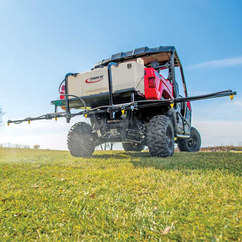 Fimco 65-Gallon UTV Sprayer with Deluxe 7-Nozzle Folding Boom