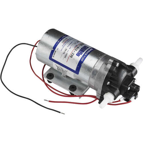 Shurflo 12V DC High Pressure Diaphragm Pump, 1.6 GPM, 150 PSI Shurflo 12V DC High Pressure Diaphragm Pump, 1.6 GPM, 150 PSI