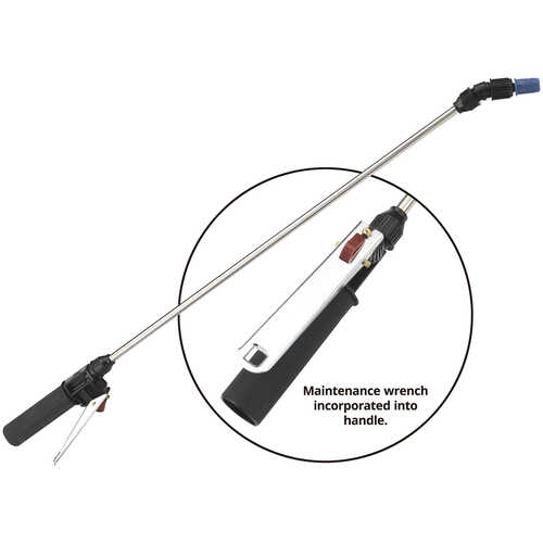 Jacto Stainless Steel Wand Assembly with Trigger Valve Jacto Stainless Steel Wand Assembly with Trigger Valve
