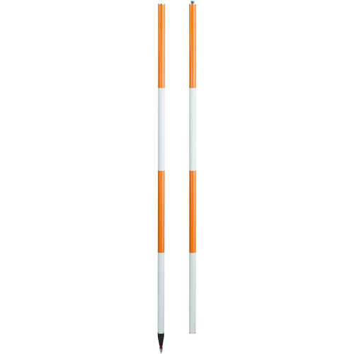 Sokkia Range Pole with Point, 8 ft., Two 4´ Sections