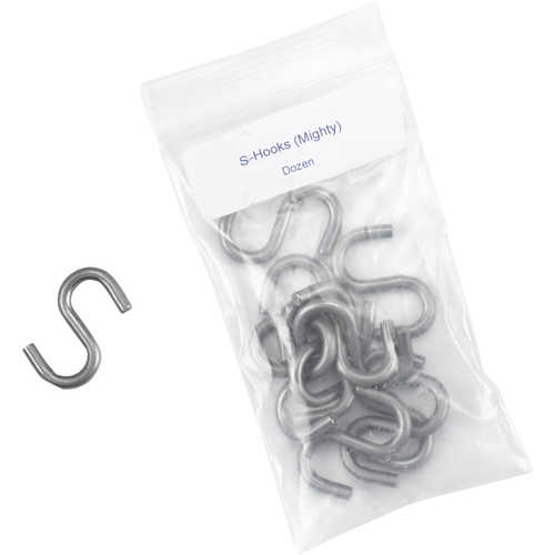 Mighty “S” Hook, Pack of 12